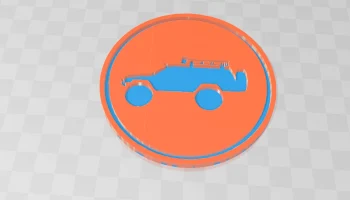 Подстаканник Toyota Land Cruiser 4х4.