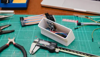 Чехол для платы вылета Gadec - ESP32 D1 mini и 3,12-дюймо.. 2