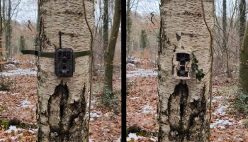 DIY Camouflage Cover for Gardepro E8 1