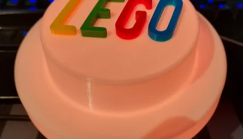 Опорная пластина Lego Stud - для ESP и USB-C........