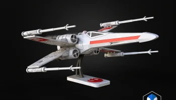 Карта комплекта автомобиля X-Wing - файлы для 3D-печати..... 3