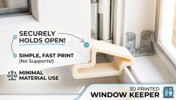 Минималистичный открытый стоп-держатель Window Keeper / W...