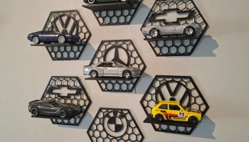 подставка для HotWheels и миниатюр 1/64