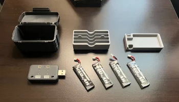Держатель для аккумулятора и зарядного устройства Emax 1S.. 1