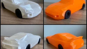Низкополигональная Toyota Supra
