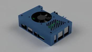 Корпус вентилятора Orange pi 5 - 5b 50 мм
