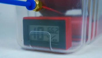 DRY BOX для 3D-нити: гигрометр, осушитель, прямая печать!... 3