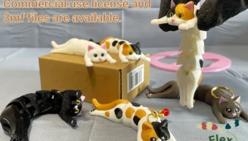 Flexi Holding Cat (печать на месте) 3
