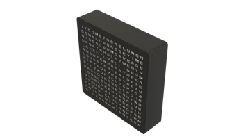 WordClock 16x16 - 2025 г. 1