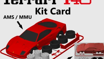 Карточка комплекта Ferrari F40