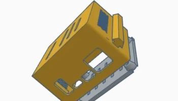 Orange Pi Zero 2 с корпусом для платы расширения (+крепле...