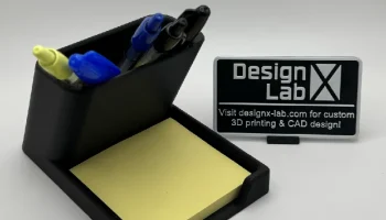 Наклонная ручка и держатель для заметок - designx-lab.com... 1