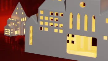 Рождественский чайный городок 6