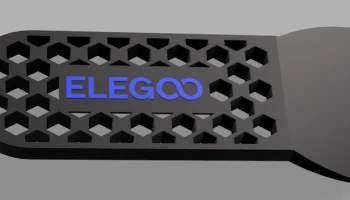 Скребок для кровати - дизайн с логотипами Elegoo, Crealit... 2