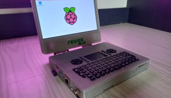 Надежный ноутбук Raspberry Pi 7 дюймов.