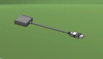 Корпус преобразователя HDMI 6