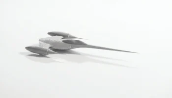 Корабль-истребитель Набу Звездные войны 3D для печати....... 3