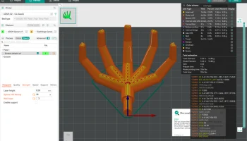 Scratch Attach - Печатный телескопический скребок для спи... 2