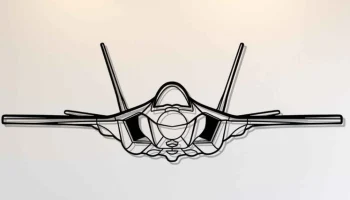 Настенное искусство Lockheed Martin F-35A Lightning II