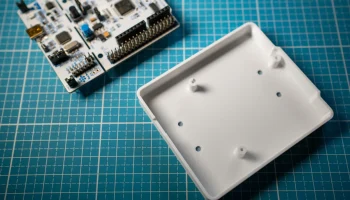 Корпус на DIN-рейку для плат STM32 Nucleo-64........