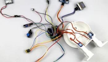 Fiberbot (двуногий робот из нити) 4