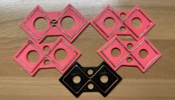 9-элементная Biquad Yagi WiFi-антенна 2,4 ГГц 4