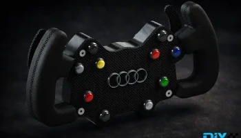Рулевое колесо Audi DTM своими руками | SIM-ГОНКИ........