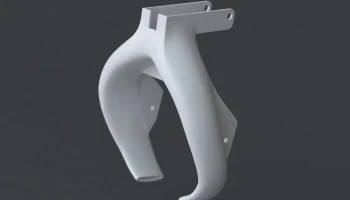 CR-10/10S/Ender3 FANG для вентилятора 5015 - гладкая конс...