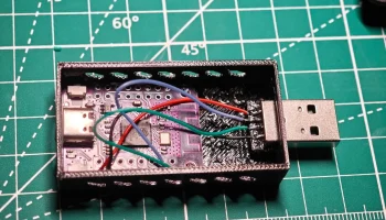 Компактный USB-ключ для ESP32-S2 Mini. 2