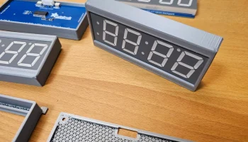 Корпус для большого светодиодного дисплея Adafruit 1,2-дю.. Корпус для большого светодиодного дисплея Adafruit 1,2-дю..