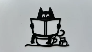 Настенный рисунок с котом № 15