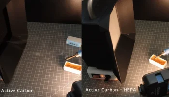 Двойной фильтр для удаления дыма припоя: H12 HEPA и уголь.. 6