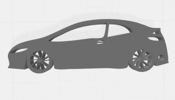 Honda Civic 2006 Gen8 (UFO) брелок, брелок для ключей....... 1