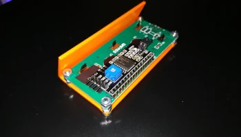 Простой наклонный держатель LCD 1602 - кронштейн............ 1