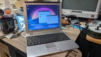 Корпус аккумулятора Sharp Actius PC-MM10 Muramasa и макет...