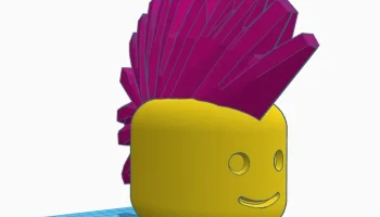Ирокез (V2) для минифигурки Mega Lego (масштаб 10:1) 2