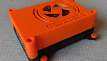 Корпус Raspberry Pi 3 (B/B+), крепление VESA, внутренний вентилятор 2
