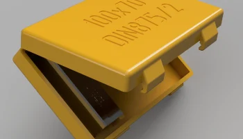 Коробка слесарная квадратная DIN 875/2 100х70мм........ 2