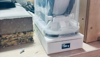 Весы коробчатого типа зерна/волокна (тензодатчик, ESP32/E.. 1