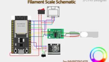 SCALEY - Весы для катушек по 1 кг с ESP32 7