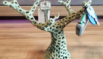 Брелок для ключей Voronoi Дерево Бонсай...... 2