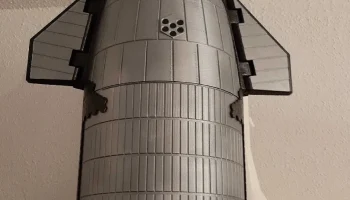 Супертяжелый звездолет 1/48 2
