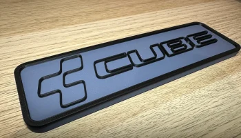 Логотип велосипеда CUBE
