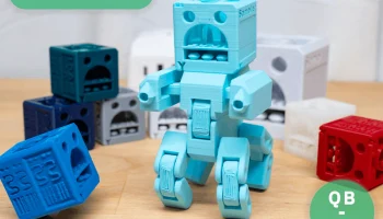 QuBenchy x BoxBot: робот для печати на месте QB-01......