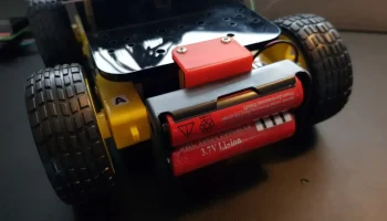 Крепление для аккумулятора Arduino Car 18650............