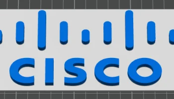 Вывеска Cisco для офисной мастерской, стенд......
