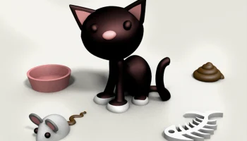 Кошка и аксессуары - без подставок... Кошка и аксессуары - без подставок...