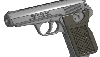 Модель пистолета CZ 70 1