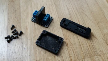 Держатель DIN-рейки для Omron SSR 7
