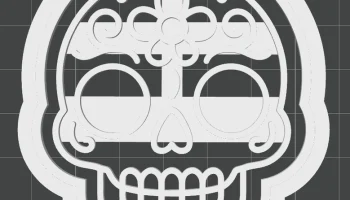 cortador Galletas Calaverita мексиканский череп печенье D... 4